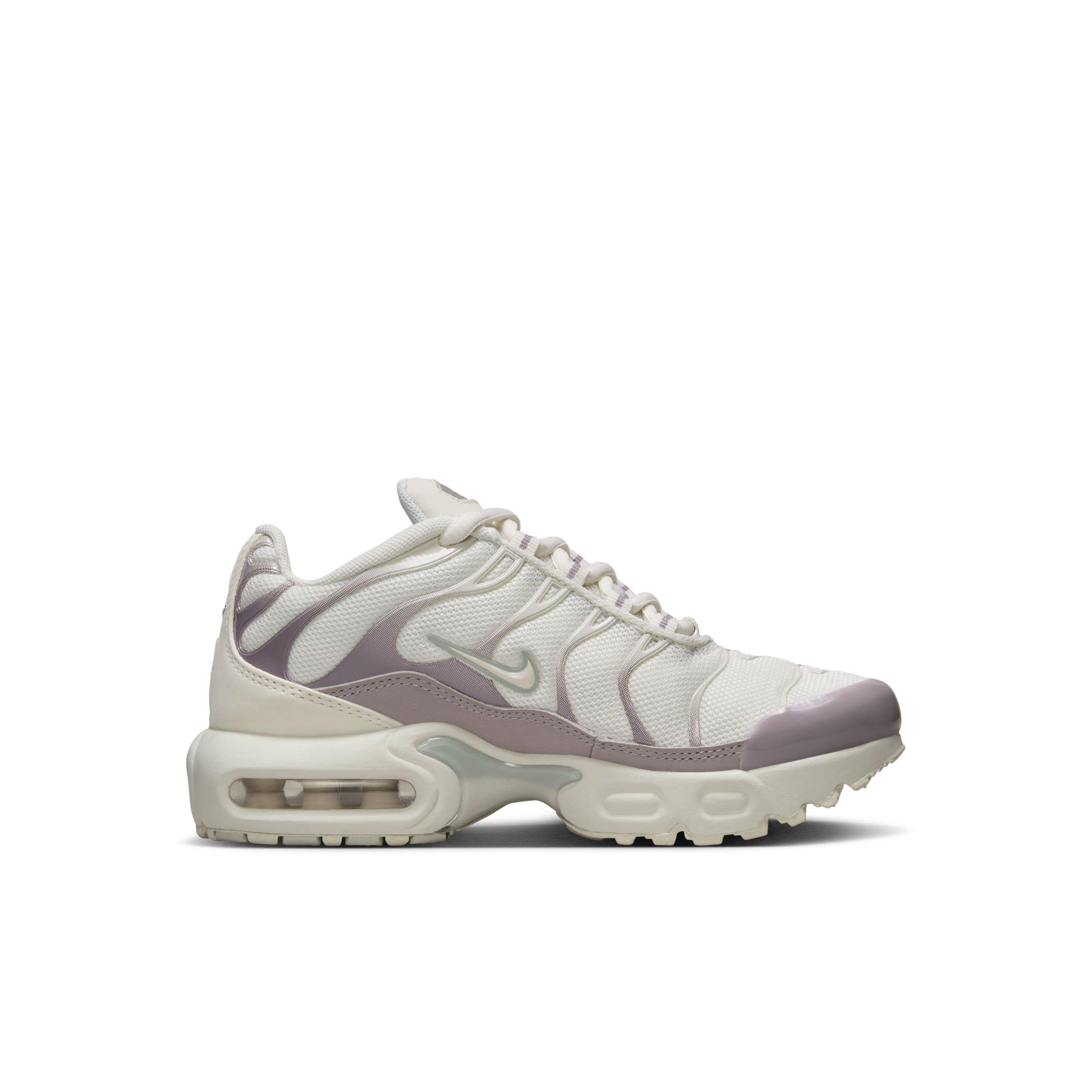 Nike Air Max Plus Sail Light Silver Light Violet Ore Phantom Preschool Boys Shoe Hibbett